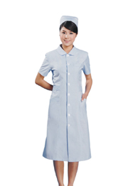 淺藍色護士服夏季短袖TMHSF-034 淺藍色護士服夏季短袖TMHSF-034